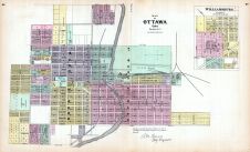 Ottawa City, Williamsburg, Kansas State Atlas 1887